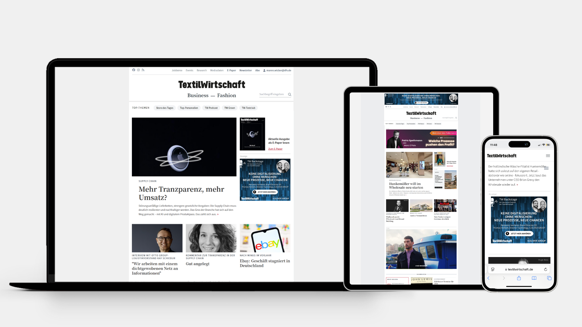 Banner-Vermarktung auf TextilWirtschaft.de