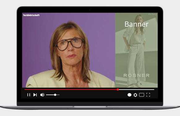 Im langen und kurzen Clip: Banner-Präsenz 